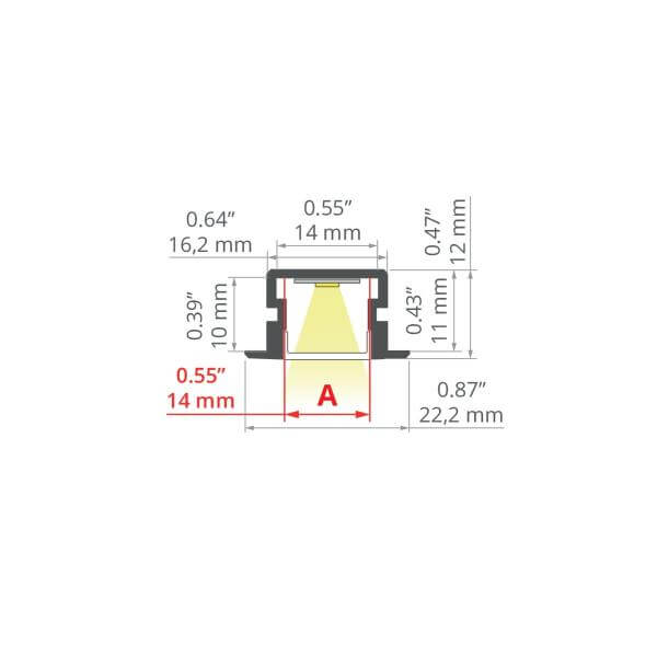 LED Alu-Profil PDS-NK